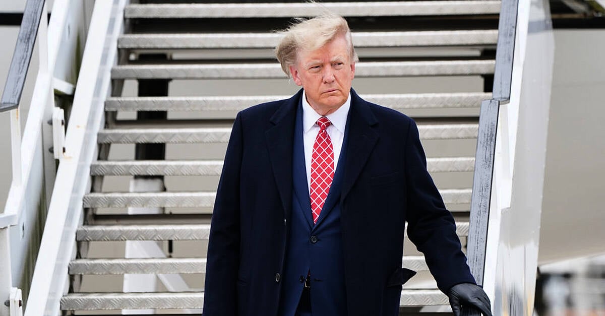 'It’s great to be home': Donald Trump lands in Scotland for golf course visit