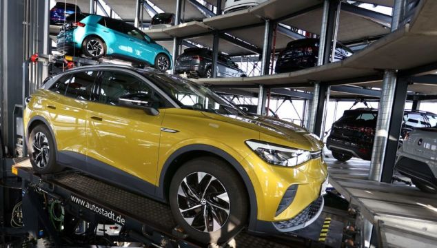 Electric car sales overtake diesel in April as new car market