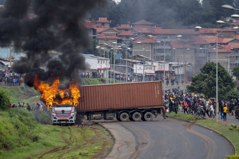 Kenyan Riot Police Clash With Anti-Government Protesters In Nairobi