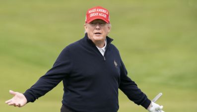 Donald Trump Due To Visit His Golf Resort In Doonbeg