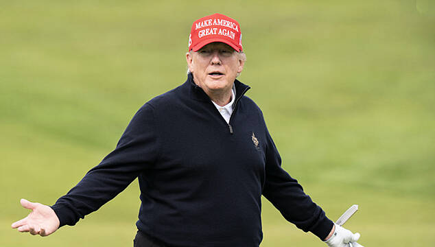 Donald Trump Due To Visit His Golf Resort In Doonbeg