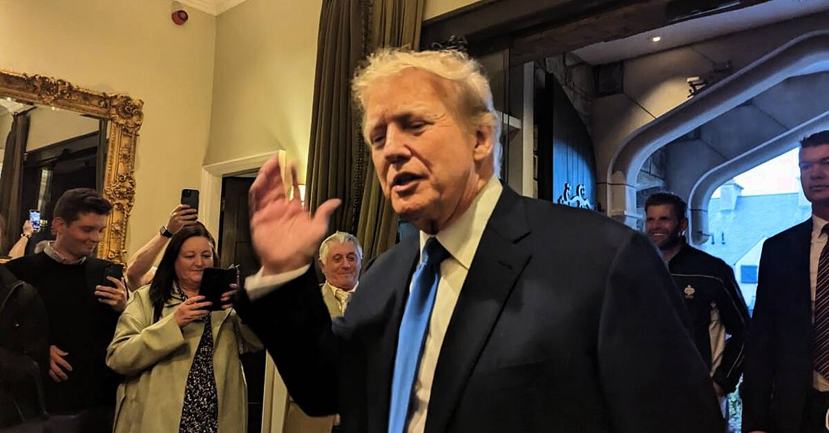Donald Trump says Ireland has done a good job 'luring' US companies