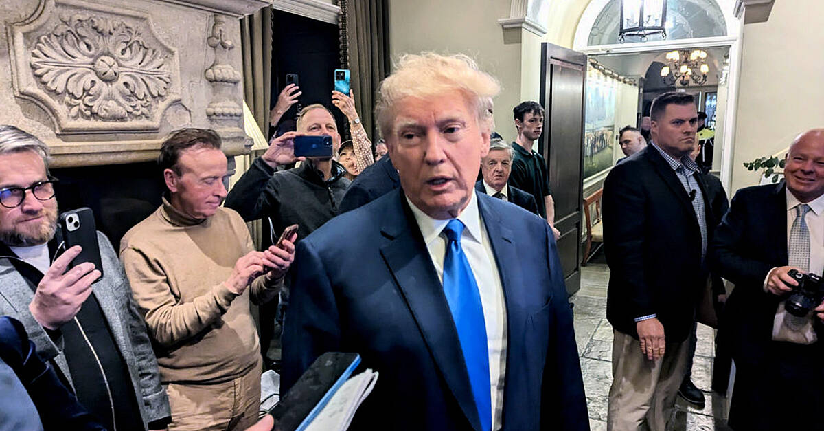 Trump: Impasse over post-Brexit trade in Northern Ireland ‘tough to resolve’