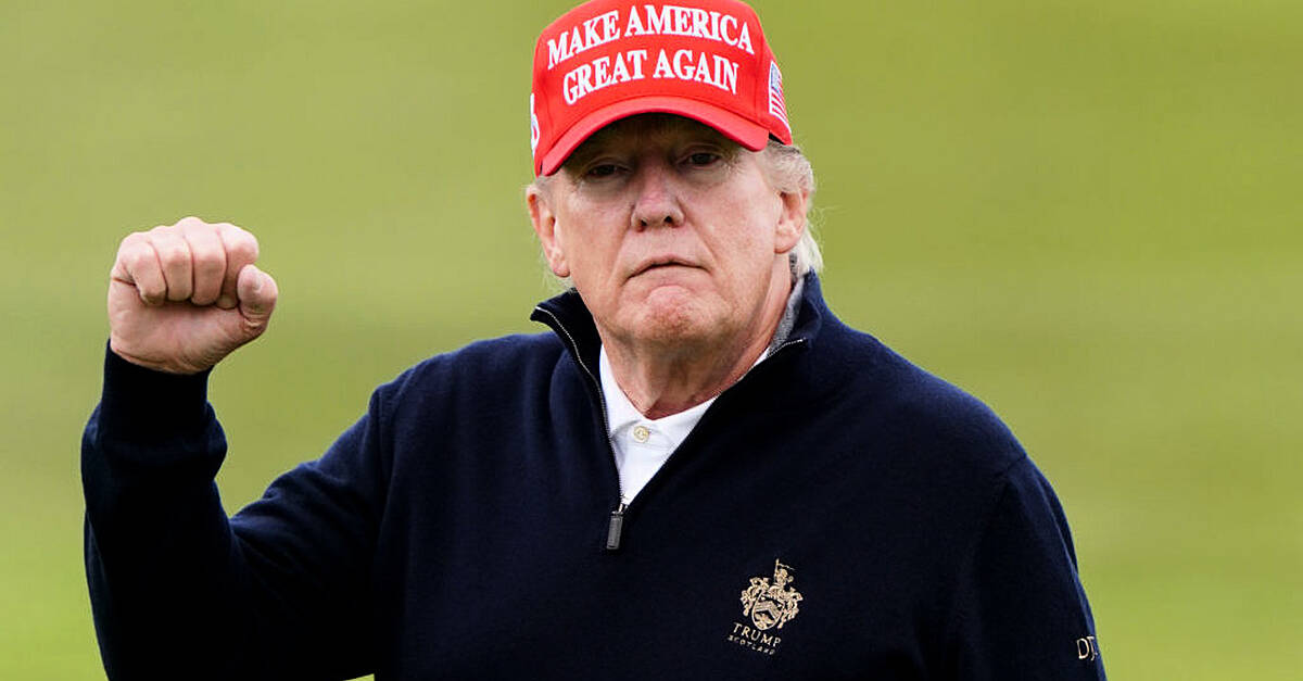 Trump accuses Biden of disrespecting the King by not attending coronation