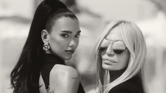 Dua Lipa Teams Up With Donatella Versace To Design New Collection