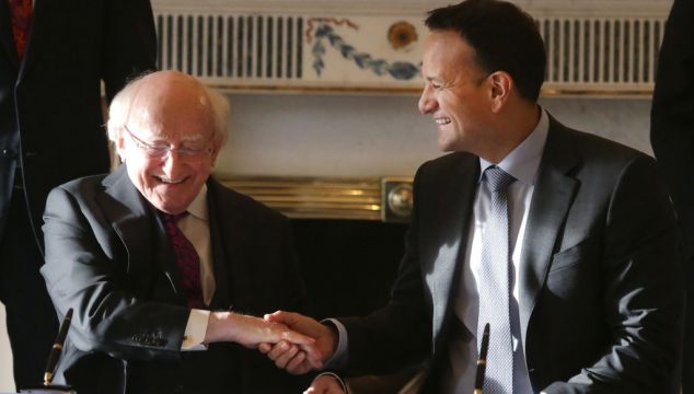 Taoiseach And President Higgins Meet King Charles Ahead Of Coronation