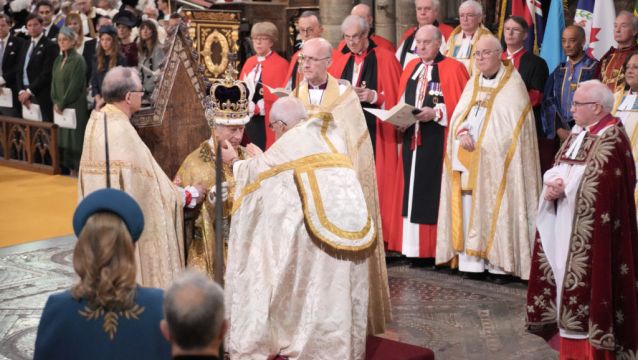 Britain's King Charles Officially Crowned At Westminster Abbey