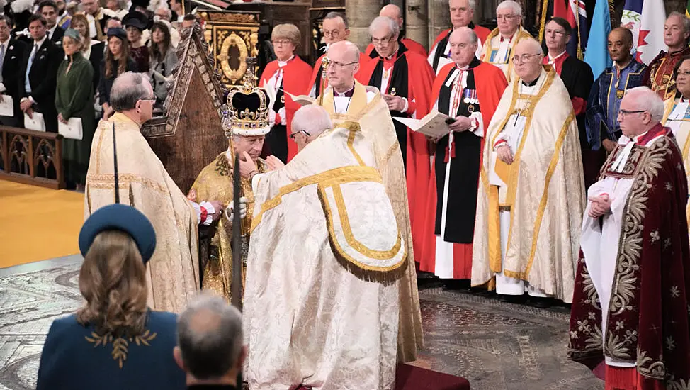 Britain's King Charles Officially Crowned At Westminster Abbey