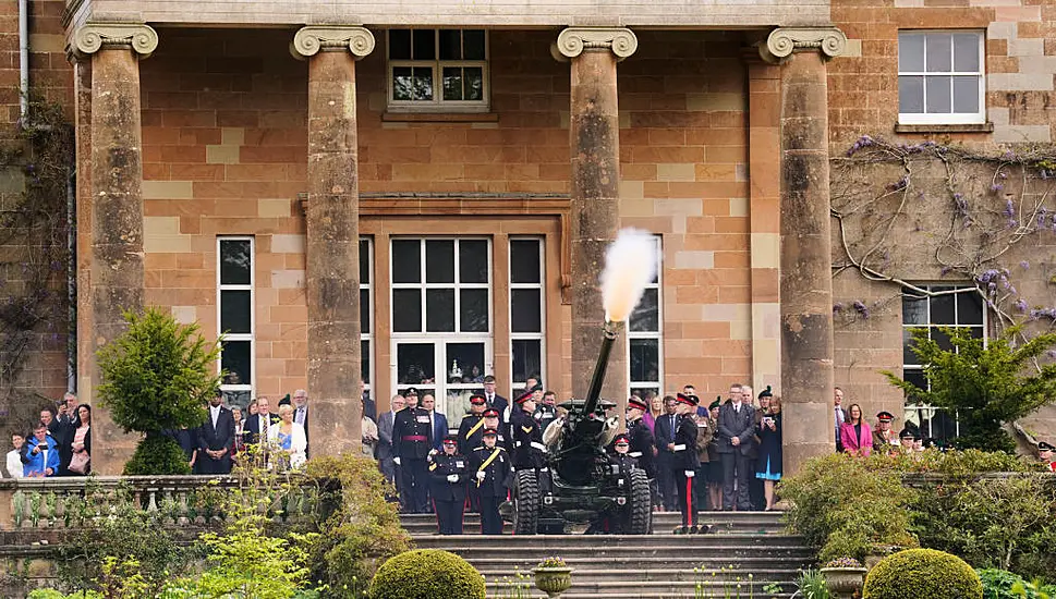 Gun Salute Marks Coronation Celebrations In Northern Ireland