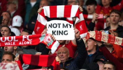 Liverpool Fans Boo National Anthem Hours After Coronation