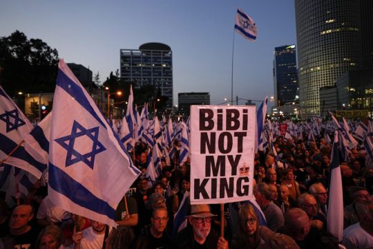 Thousands Of Israelis Protest Over Government Legal Change Plans