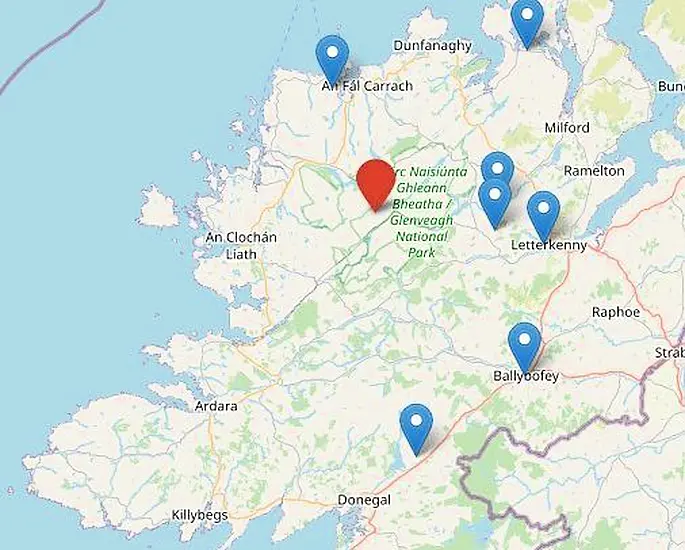 Earthquake Felt In Parts Of Co Donegal