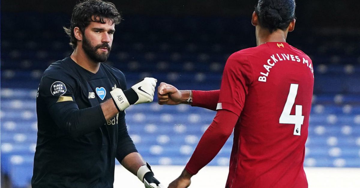 Liverpool goalkeeper Alisson Becker feels he could be in best form of  career