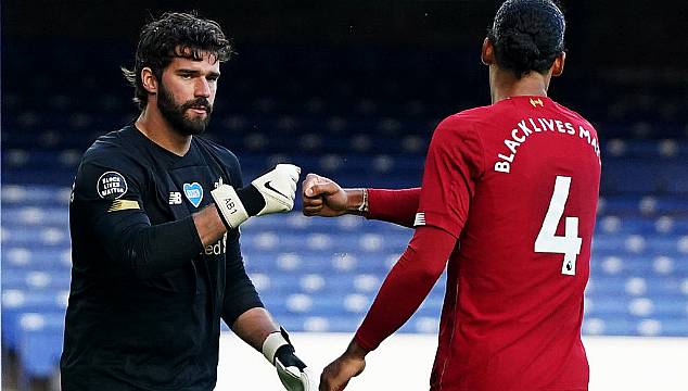 Liverpool Defender Virgil Van Dijk Talks Up ‘Big Leader’ Alisson Becker