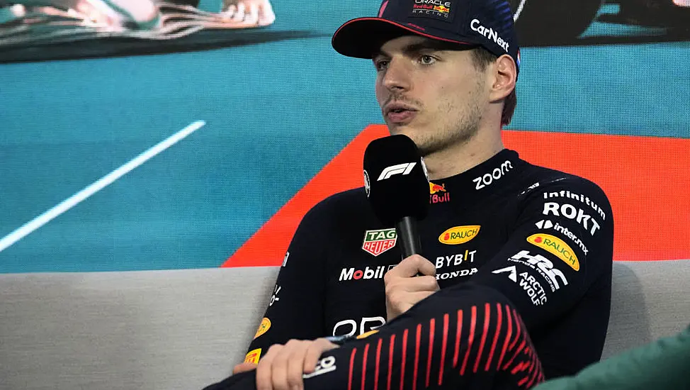 Max Verstappen Claims Miami Fans Only Booed Him Because Of His Success