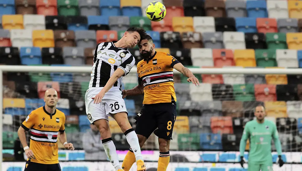 Sampdoria Suffer Relegation For First Time In Over A Decade After Udinese Loss