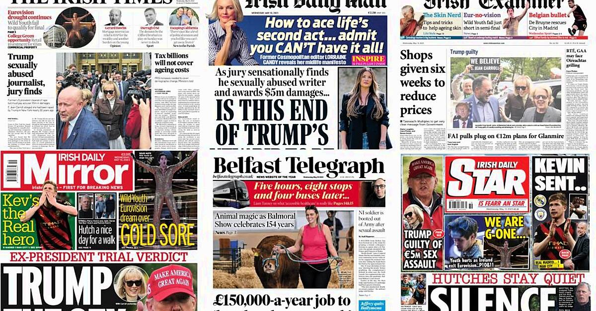 What the papers say: Wednesday's front pages