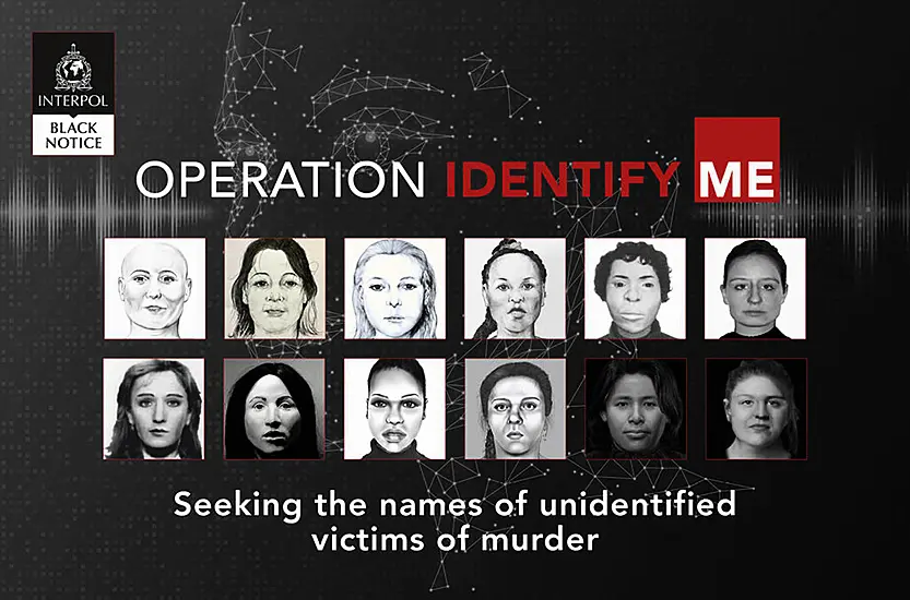 Interpol Launches Appeal For Help To Identify 22 Dead Women