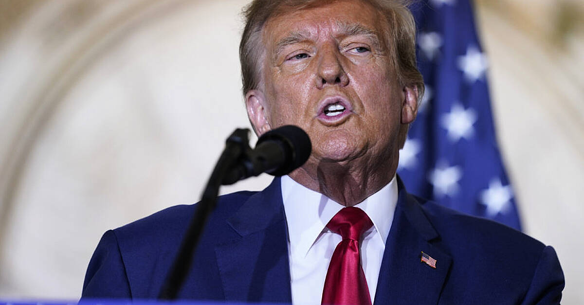 Donald Trump says sexual assault case was ‘fake’ and calls January 6 ‘beautiful day’