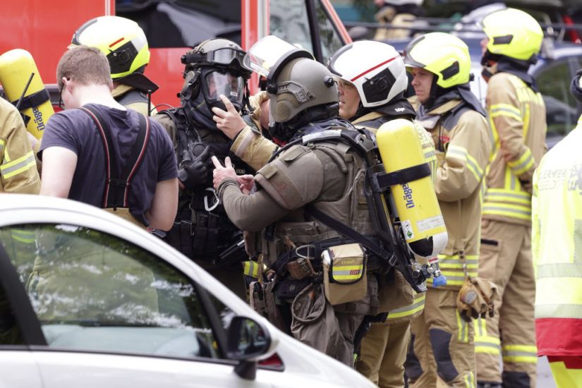 German Firefighters And Police Officers Injured In Explosion At Flats