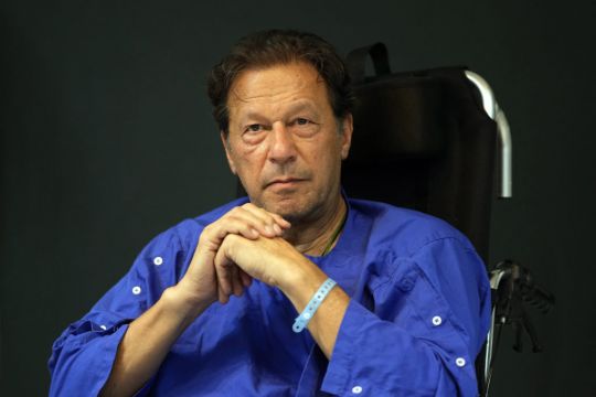 Former Pakistani Prime Minister Imran Khan Says Police Are Surrounding His Home