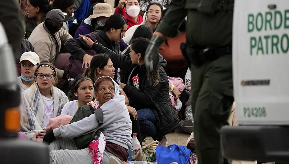 Surge Of Migrants At Us-Mexico Border Before Restrictions Are Lifted