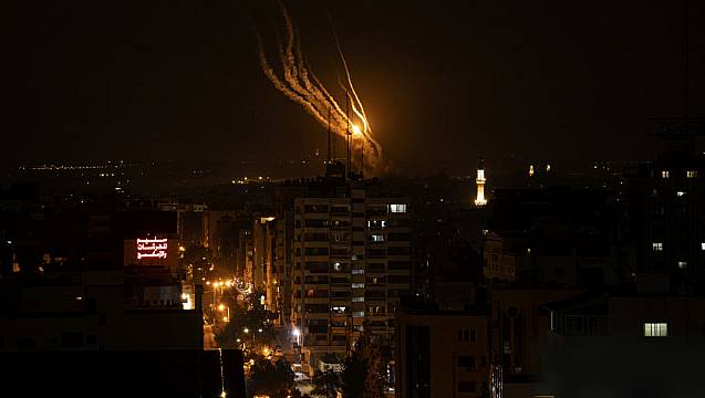 Israeli Air Strikes On Gaza Continue As Hopes For A Ceasefire Grow