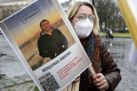 French Officials Say Two Freed In Iran, Including Irish National, Are On Way To Paris
