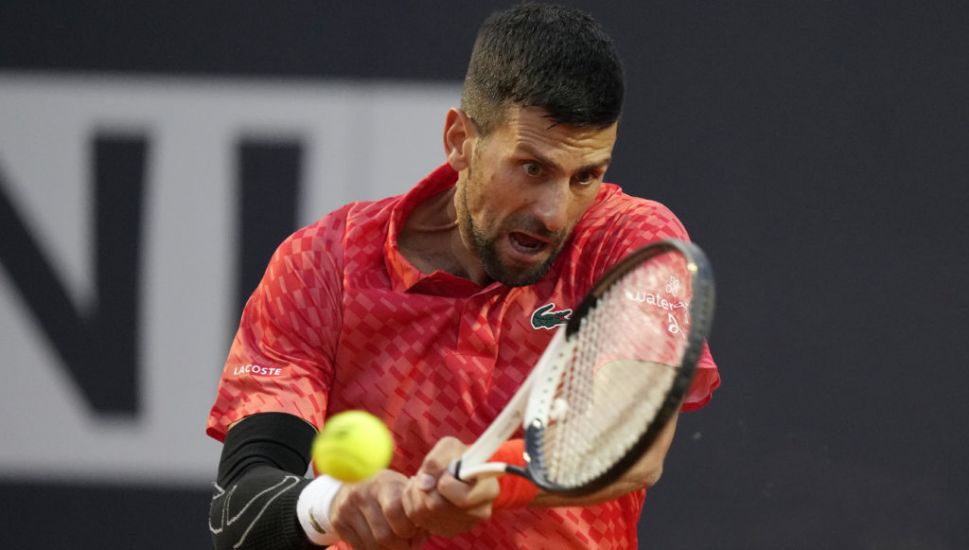Novak Djokovic Makes Winning Return At Italian Open Despite Complaints