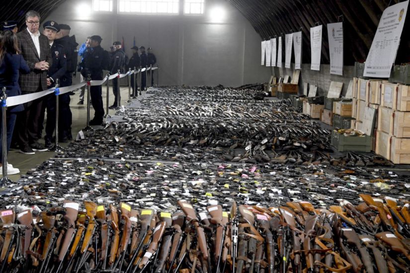 More Than 13,000 Weapons Collected As Part Of Serbian Amnesty