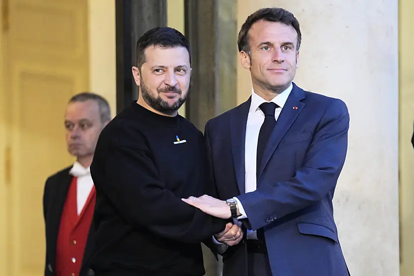 Ukraine’s Zelensky Makes Surprise Visit To Paris For Talks With France’s Macron