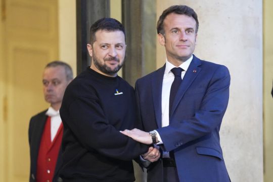 Ukraine’s Zelensky Makes Surprise Visit To Paris For Talks With France’s Macron