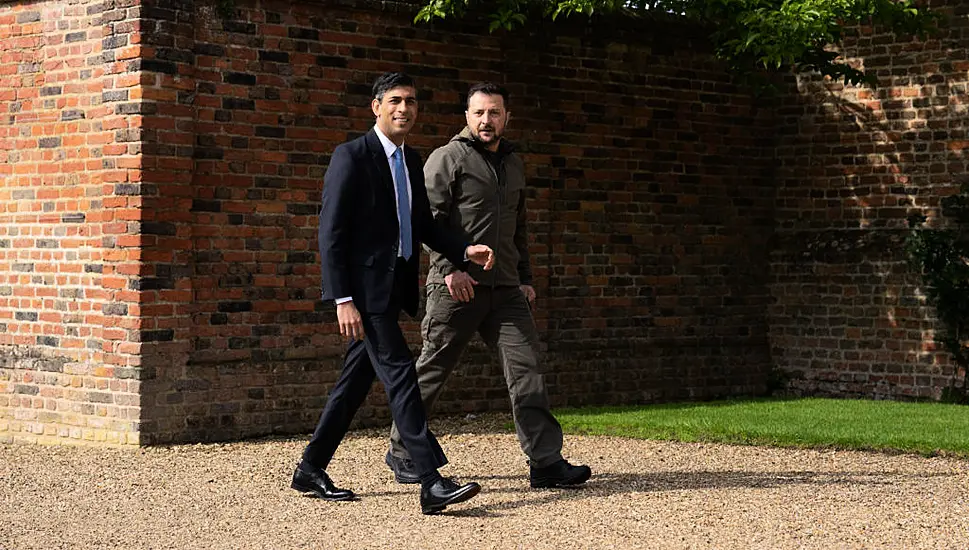 Zelenskiy Meets Sunak For Talks As Uk Promises Extra Military Aid For Ukraine