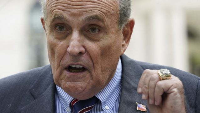 Giuliani Surrenders At Georgia Jail Over 2020 Election Charges
