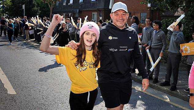 Rory Best ‘Full Of Energy’ As He Begins 330Km Fundraising Walk Across Ireland