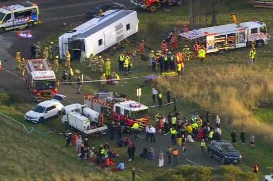 Truck Driver Charged As Seven Children Seriously Injured In School Bus Crash