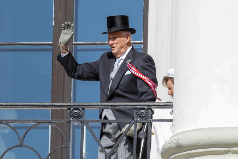 Norway’s Ailing King Celebrates Constitution Day As Flag-Waving Children Cheer