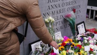 Wreaths Laid In Dublin To Mark 1974 Bombings