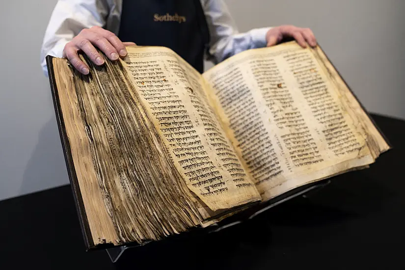 Thousand-Year-Old Hebrew Bible Is Bought For £30M By A Man Called Moses