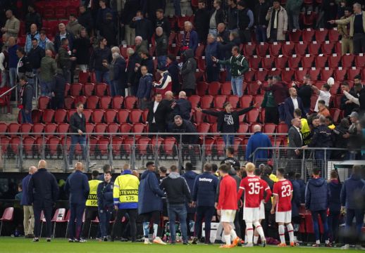 Uefa To Investigate After Az Alkmaar Fans Confront West Ham Players’ Families