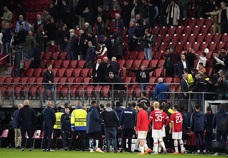 Uefa To Investigate After Az Alkmaar Fans Confront West Ham Players’ Families