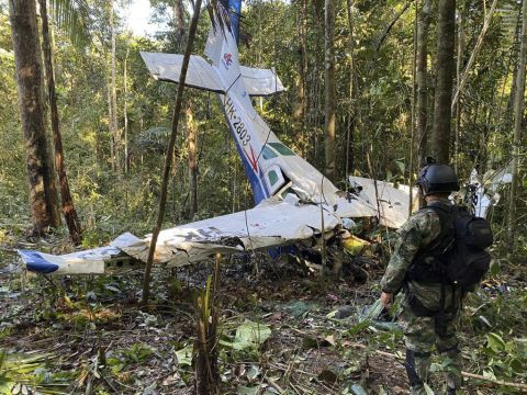 Search For Four Children In Amazon Jungle After Plane Crash