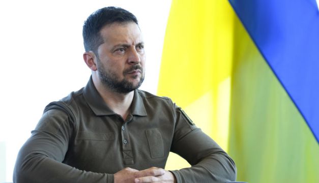 Ukraine's Zelenskiy: Our Forces Are Destroying The Enemy In East, South