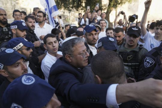 Israeli Cabinet Minister Visits Sensitive Jerusalem Holy Site