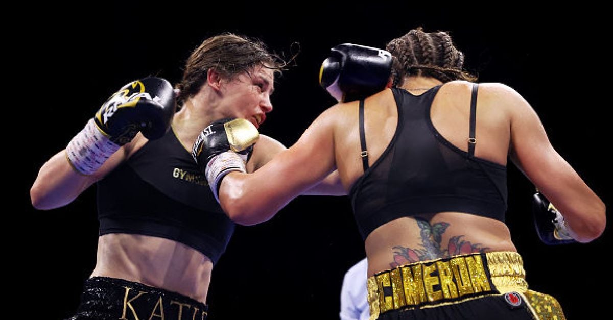 Katie Taylor souhaite une revanche après avoir perdu la décision face à Chantelle Cameron