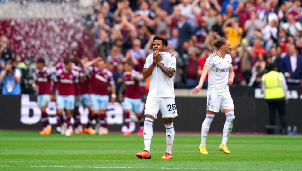 Leeds Pushed To Brink Of Relegation After West Ham Fight Back For Victory