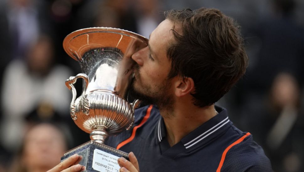 Daniil Medvedev To Move Above World Number Two Novak Djokovic Following Rome Win