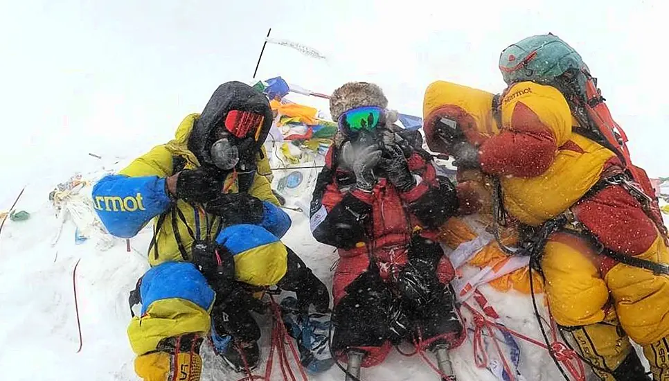 Double Amputee Climber Makes History On Mount Everest