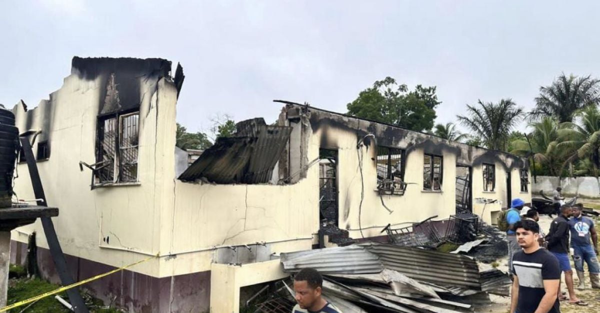 School dormitory fire in Guyana kills 19 students