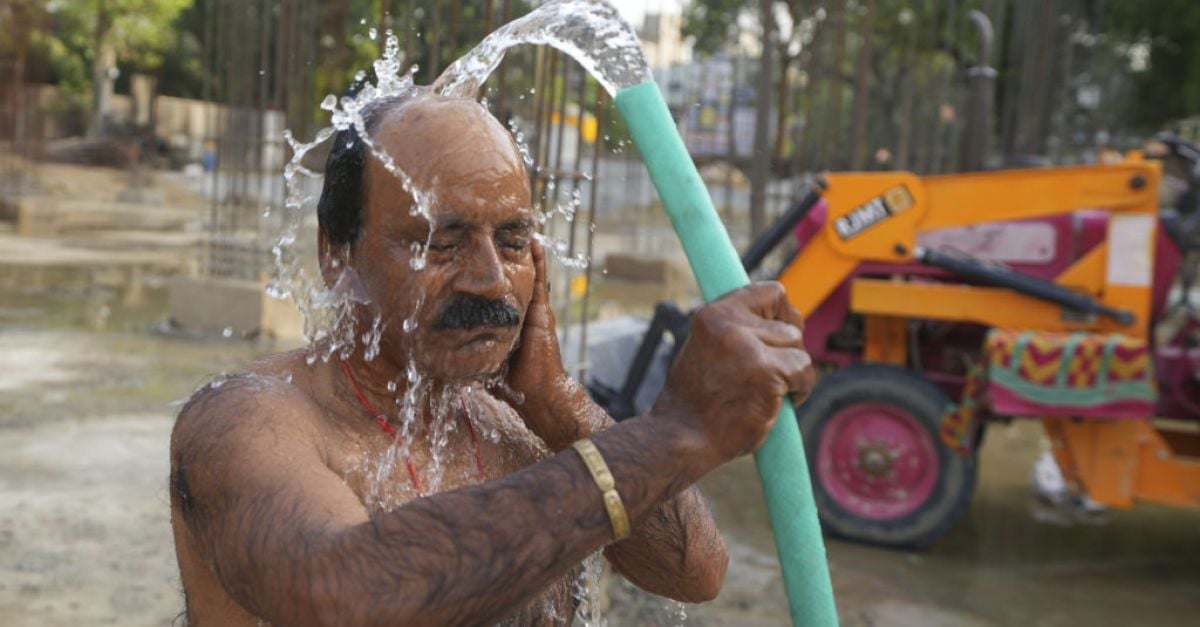Indian heatwave alert widened as temperatures soar to 45C